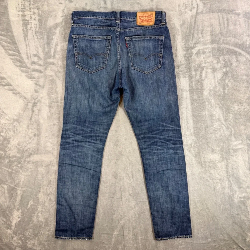 Levi's 508 Regular Taper Fit Jeans Men's Size 32x32 Blue Medium Wash Denim Pants